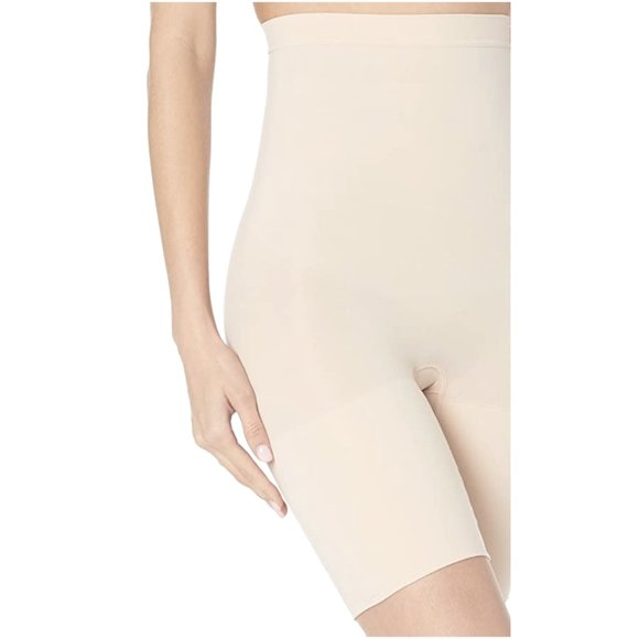 SPANX Higher Power Short Tummy Control High-Waisted Power Short 2745 Soft Nude S - Picture 8 of 14